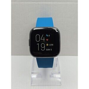 Fitbit Versa 2 Smartwatch Gray 40mm Alexa WR50M Always On Display W/ Charger